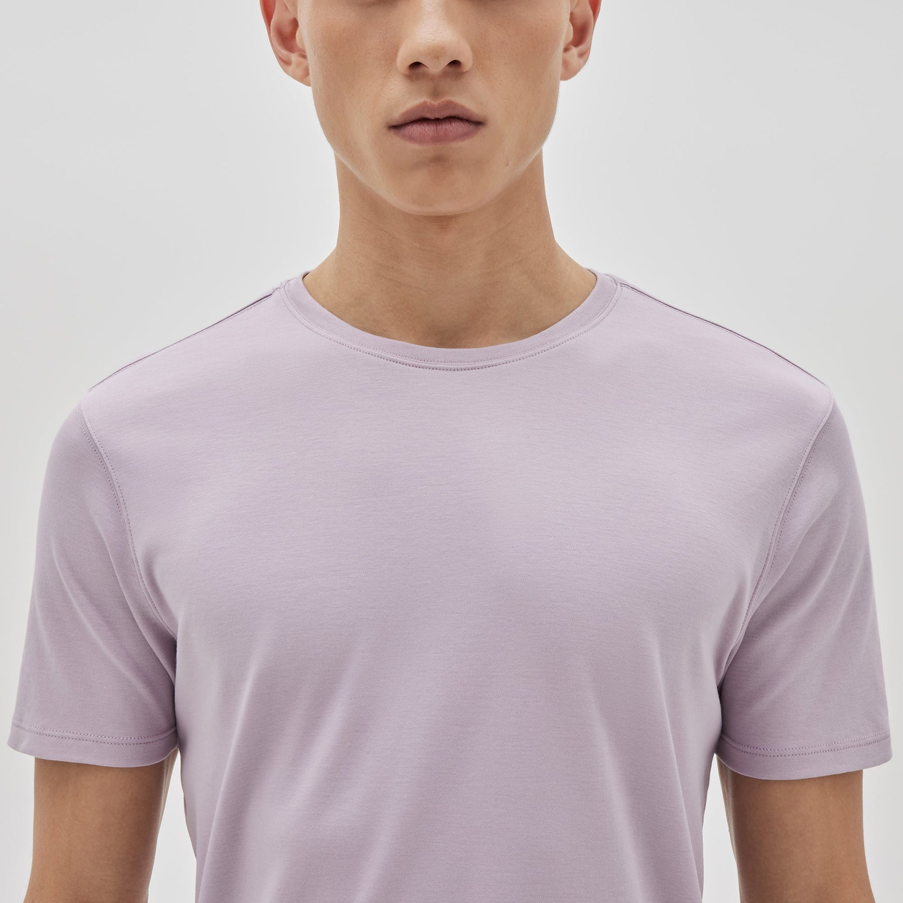 T-Shirt col rond pour homme par Robert Barakett | 23336/Georgia Rose Clair/Light Pink| Boutique Vvög, vêtements mode pour homme et femme