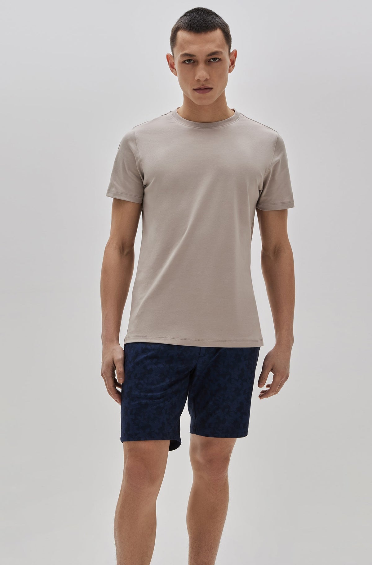 T-Shirt col rond pour homme par Robert Barakett | 23336/Georgia Sable/Sand| Boutique Vvög, vêtements mode pour homme et femme