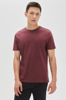 T-shirt col rond pour homme par Robert Barakett | Georgia 23336 BERRY | Boutique Vvög, vêtements mode pour homme et femme