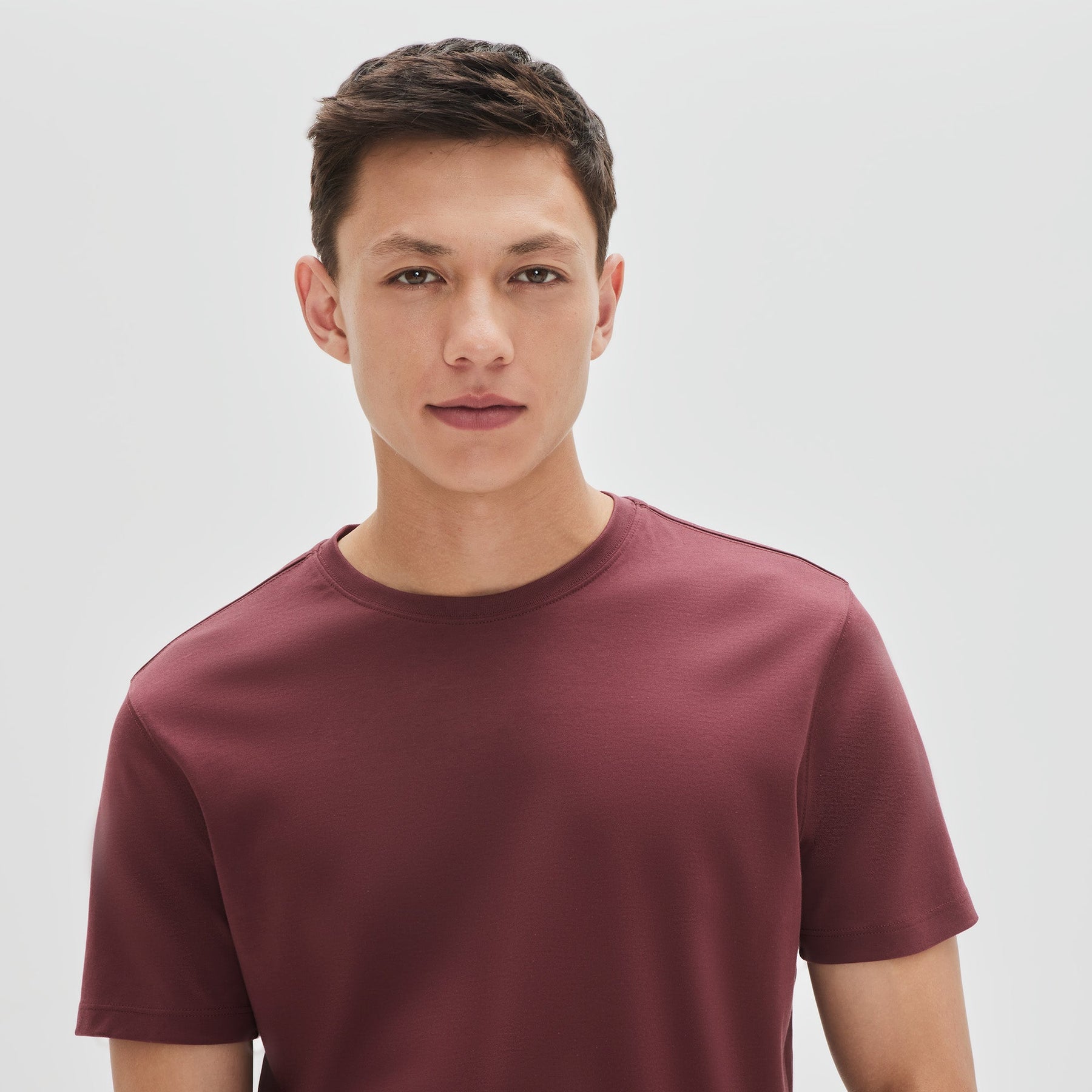 T-shirt col rond pour homme par Robert Barakett | Georgia 23336 BERRY | Boutique Vvög, vêtements mode pour homme et femme