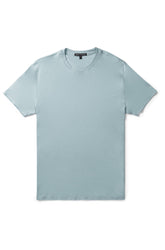 T-Shirt col rond pour homme par Robert Barakett | Georgia 23336 Sarcelle Poussiéreuse | Boutique Vvög, inventaire complet de la marque Au Noir