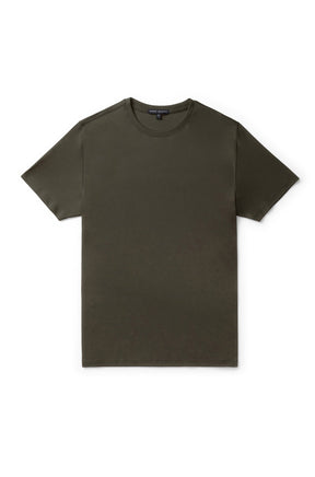 T-shirt col rond pour homme par Robert Barakett | Georgia 23336 OLIVE | Boutique Vvög, vêtements mode pour homme et femme