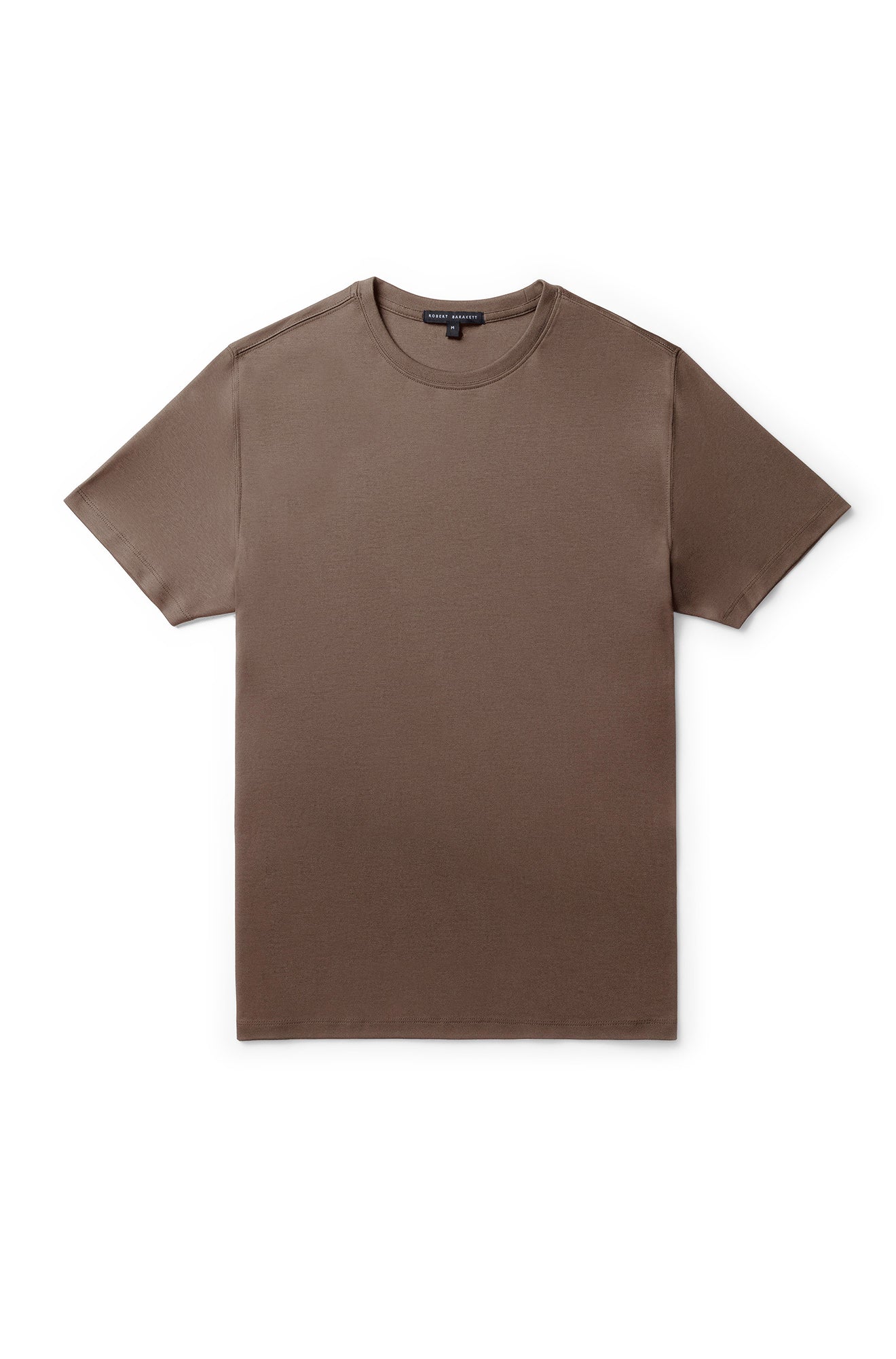 T-Shirt col rond pour homme par Robert Barakett | Georgia 23336 Brun | Boutique Vvög, vêtements mode pour homme et femme