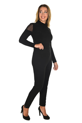 Pantalon en tricot pour femme par Frank Lyman | 234124U BLACK | Boutique Vvög, vêtements mode pour homme et femme