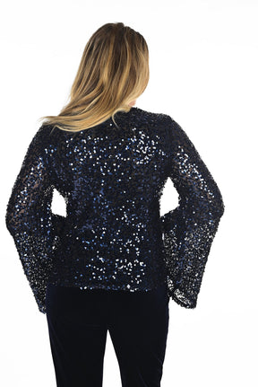 Blouse pour femme par Frank Lyman | 234126U NAVY | Boutique Vvög, vêtements mode pour homme et femme