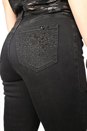 Jeans pour femme par Frank Lyman | 234127U BLK/COP | Boutique Vvög, vêtements mode pour homme et femme