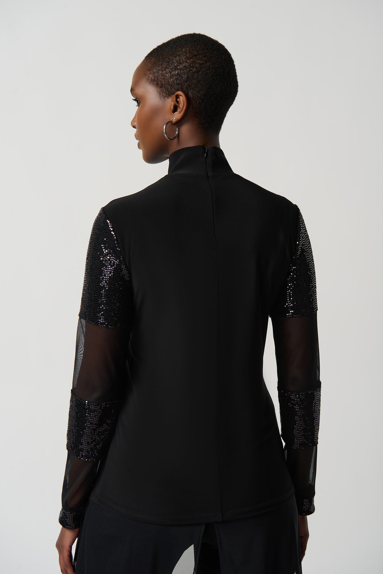 Chandail manches longues pour femme par Joseph Ribkoff | 234230 Black | Boutique Vvög, vêtements mode pour homme et femme