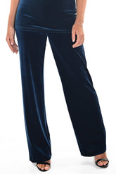 Pantalon en tricot pour femme par Frank Lyman | 234344 TEAL | Boutique Vvög, vêtements mode pour homme et femme