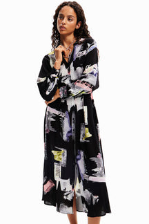 Robe pour femme par Desigual | 23WWVWAJ 2000/NEGRO | Boutique Vvög, vêtements mode pour homme et femme