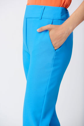 Pantalon pour femme par Joseph Ribkoff | 241188 FRENCH BLUE | Boutique Vvög, vêtements mode pour homme et femme