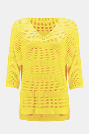 T-Shirt pour femme par Joseph Ribkoff | 242903 SUNLIGHT | Boutique Vvög, vêtements mode pour homme et femme