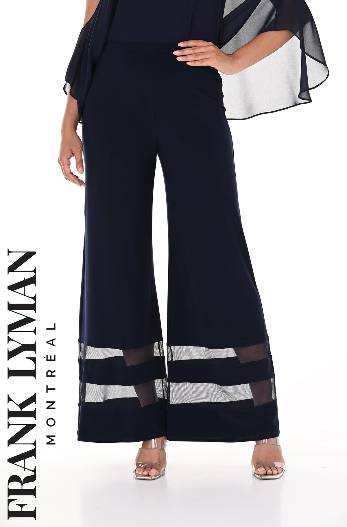 Pantalon pour femme par Frank Lyman | 248011 MIDNIGHT | Boutique Vvög, vêtements mode pour homme et femme