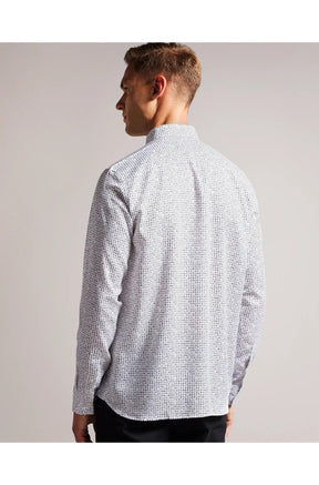 Chemise manches longues pour homme par Ted Baker | 264269 WHITE | Boutique Vvög, vêtements mode pour homme et femme