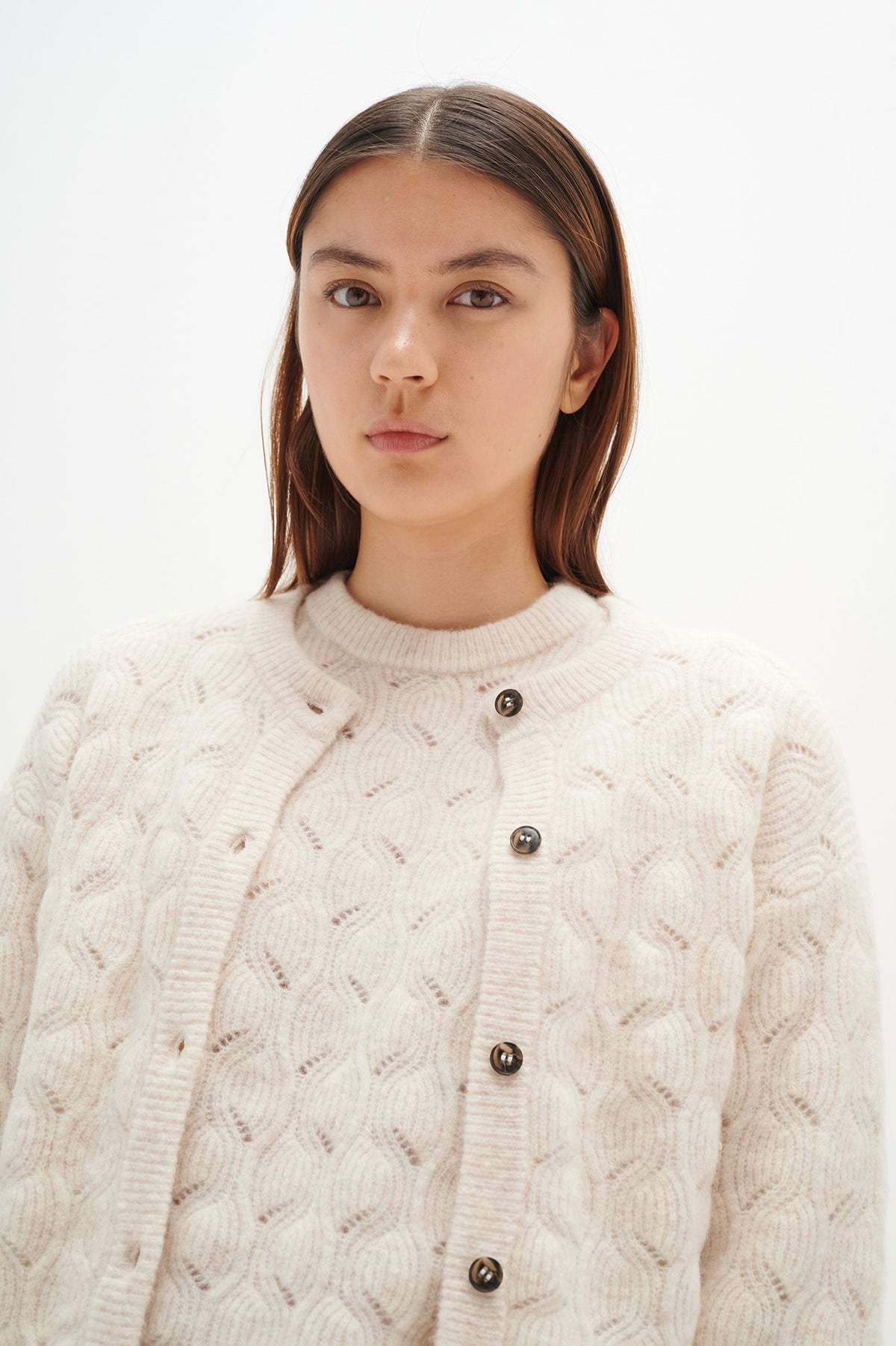 Veste/Cardigan pour femme par Inwear | 30108606/Rodas 1304001-FRENCH OAK | Boutique Vvög, vêtements mode pour homme et femme