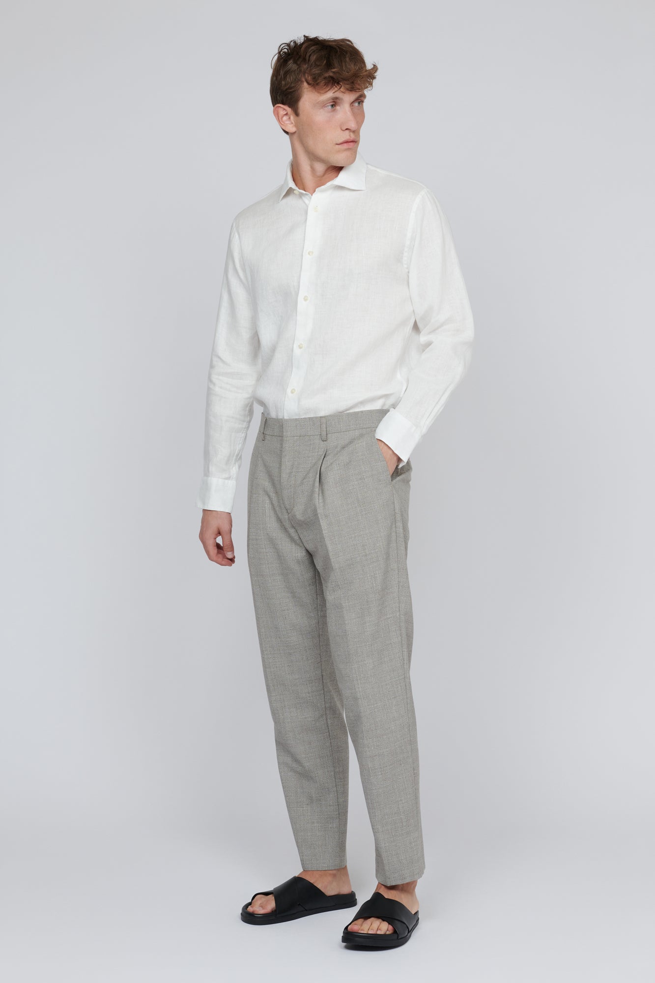 Chemise habillée pour homme par Matinique | 30205841 114001-WHITE | Boutique Vvög, vêtements mode pour homme et femme