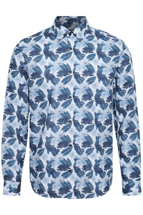 Chemise manches longues pour homme par Matinique | 30205969 193933- BLUE | Boutique Vvög, vêtements mode pour hommes
