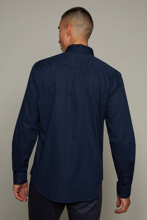 Chemise manches longues pour homme par Matinique | 30206492 194011-DARK NAVY | Boutique Vvög, vêtements mode pour homme et femme