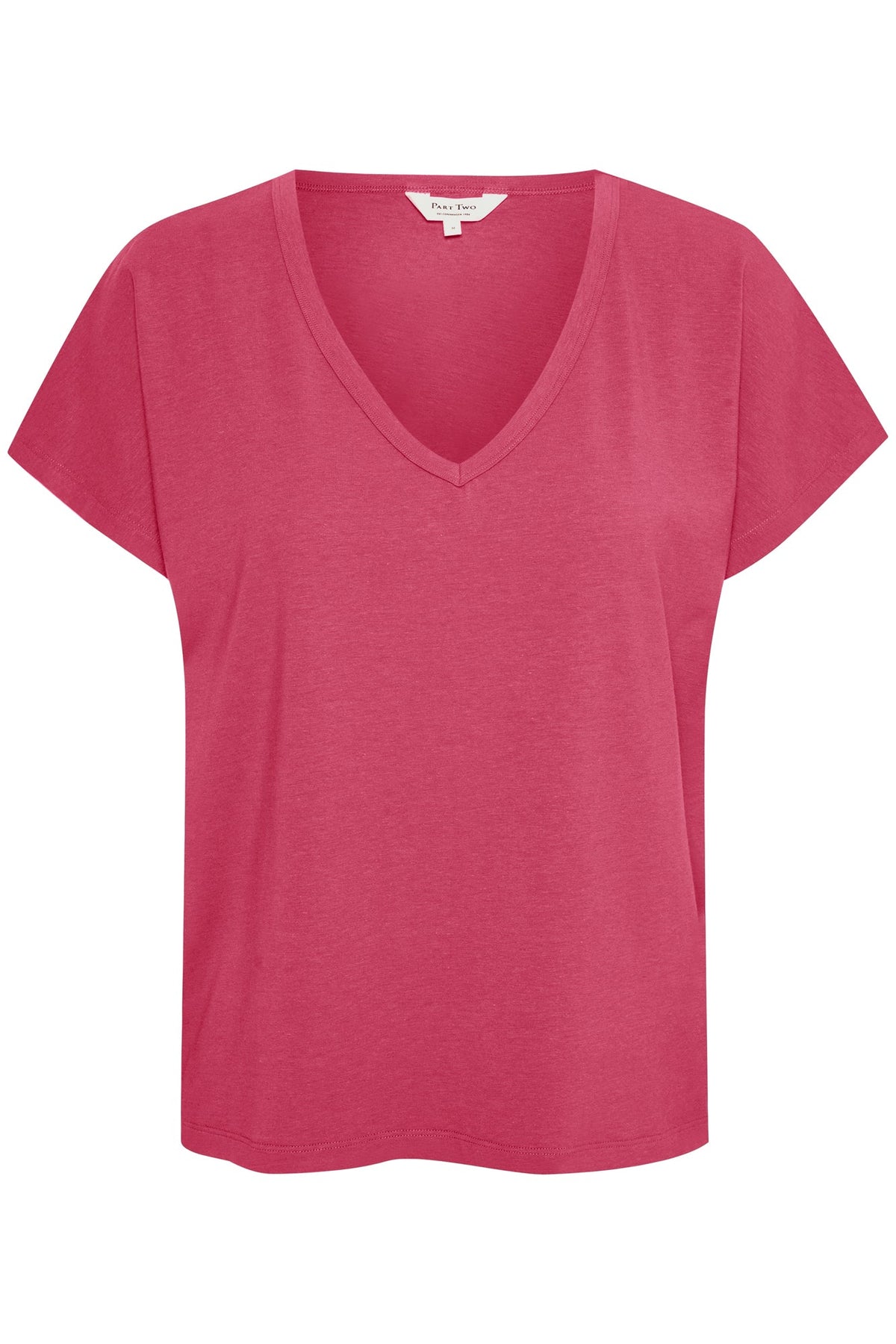 T-Shirt pour femme par Part Two | 30308567 Rouge/171740-CLARET RED | Boutique Vvög, vêtements mode pour homme et femme
