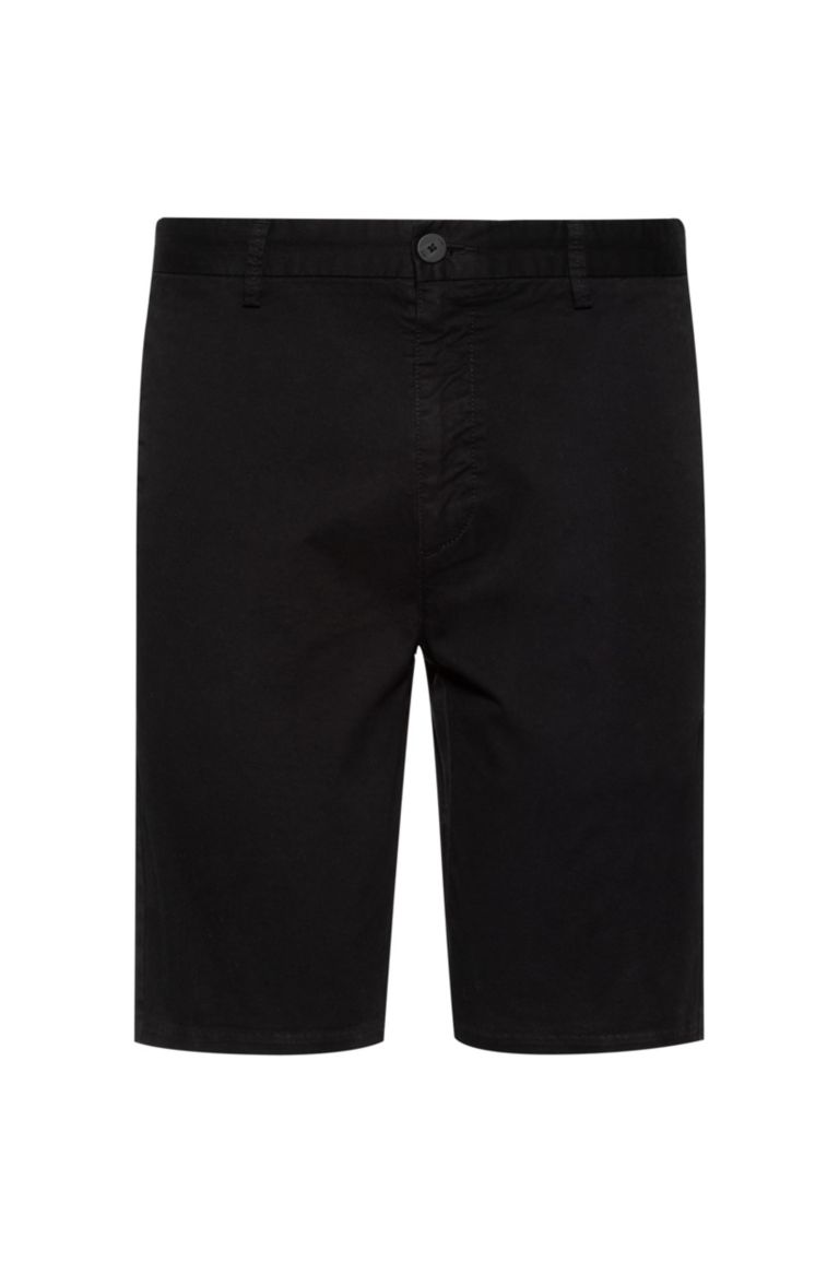 Bermuda HUGO - 50449556 001/BLACK - Boutique Vvög