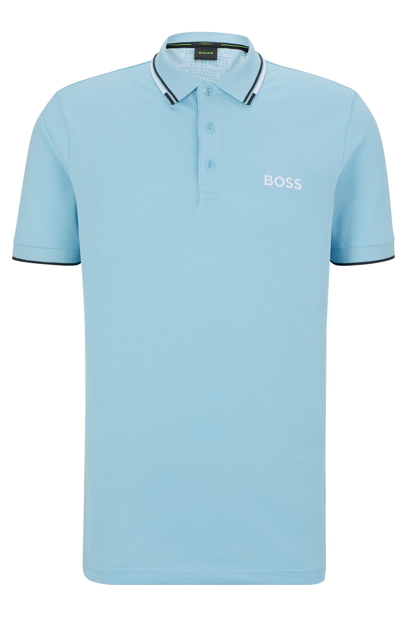 Polo pour homme par HUGO BOSS | 50469094 451/PASTEL BLUE-Bleu Pastel | Boutique Vvög, vêtements mode pour homme et femme