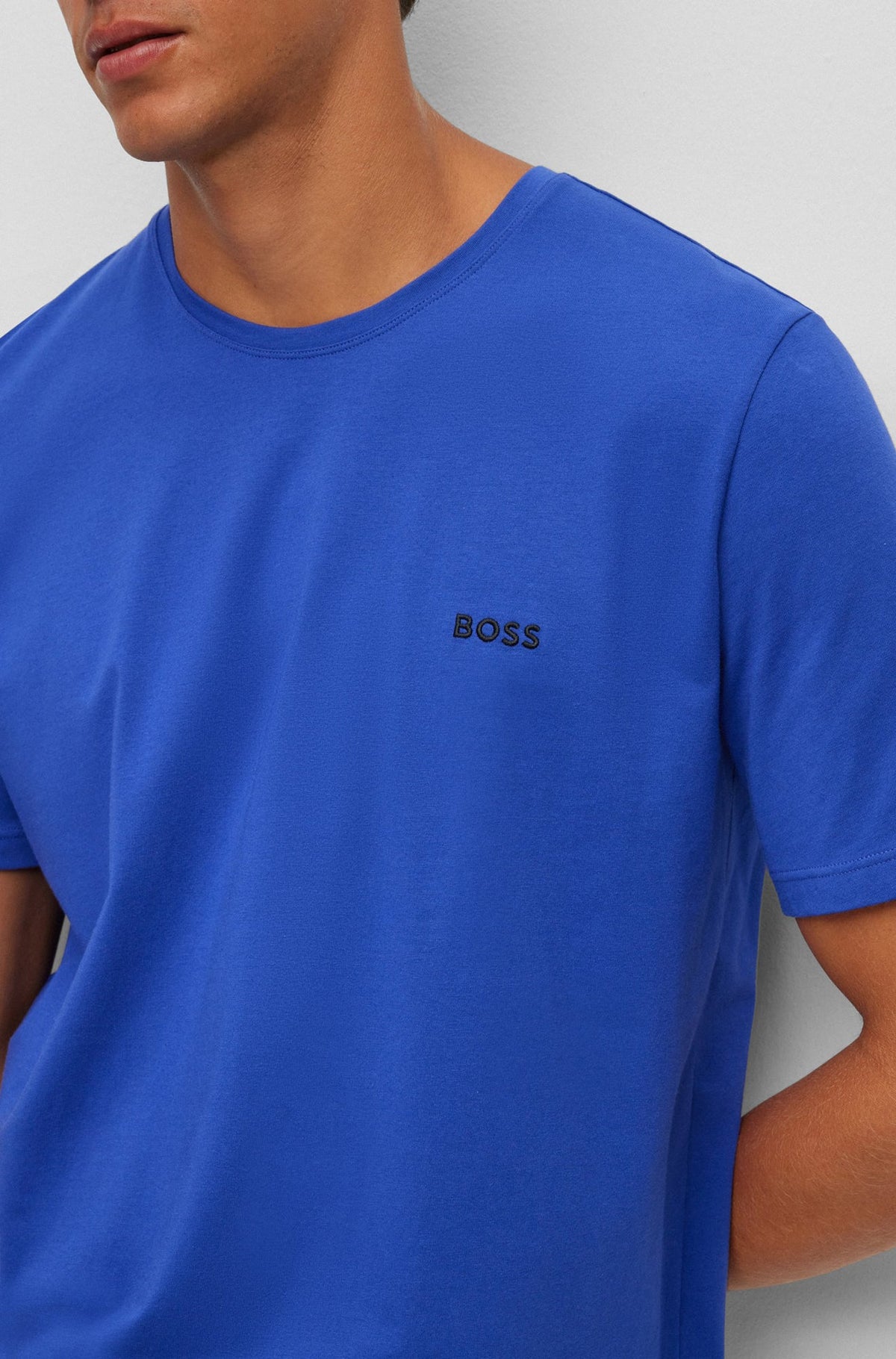 T-Shirt pour homme par HUGO BOSS | 50469605 Bleu pâle/434-BRIGHT BLUE | Boutique Vvög, vêtements mode pour homme et femme