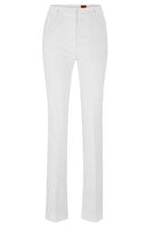 Pantalon pour femme par HUGO BOSS | 50476653 102-NATURAL | Boutique Vvög, vêtements mode pour homme et femme