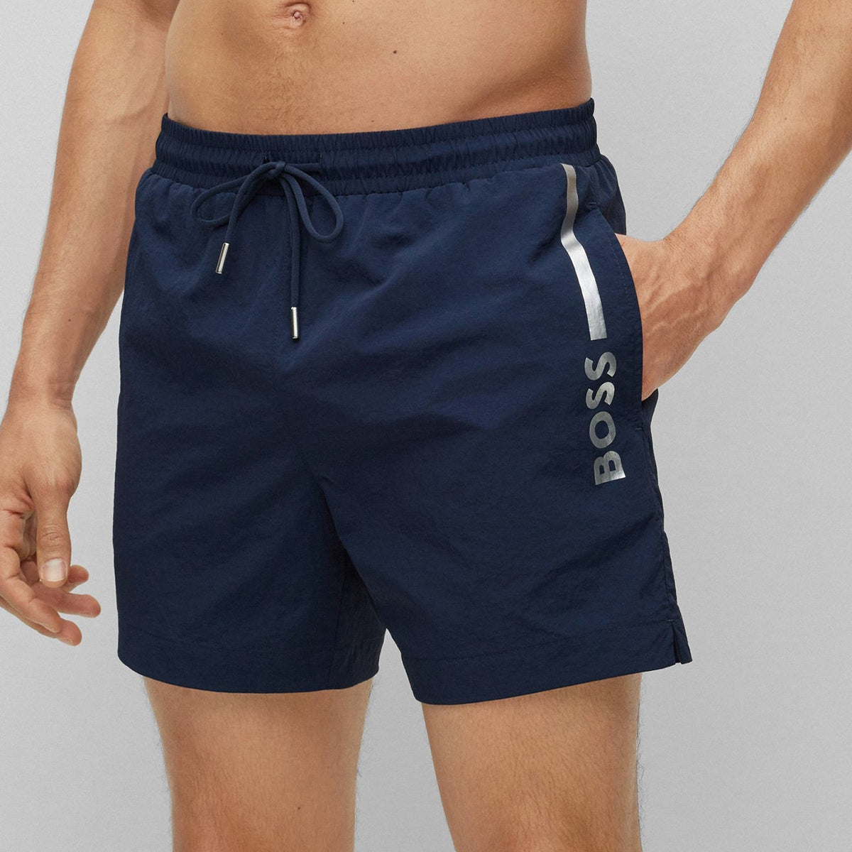 Men's swimwear by HUGO BOSS | 50484440 415-Marine | Boutique Vvög