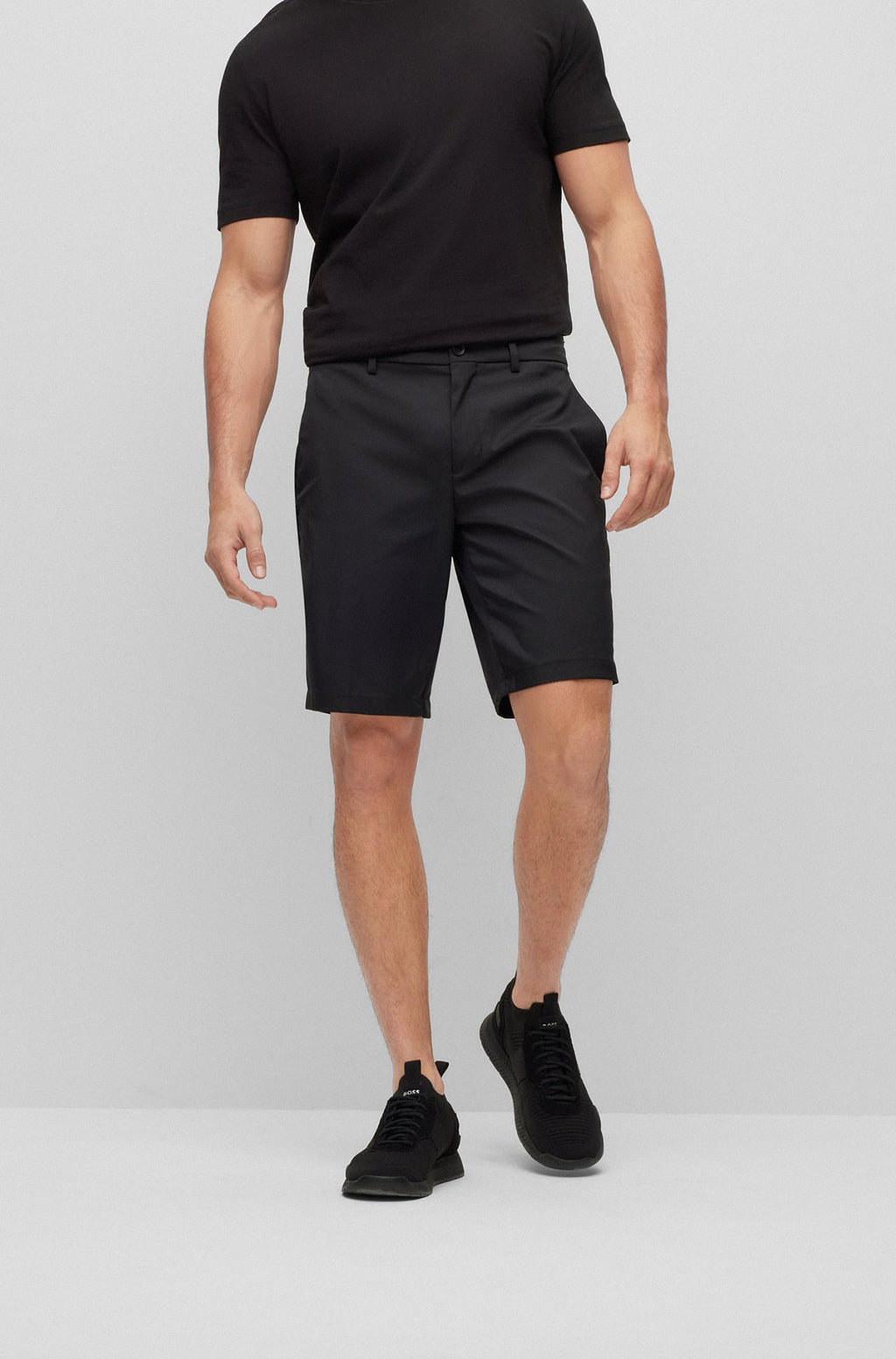 Short De Sport Noir Hugo Boss Pour Garçon 16 Ans - Coton/polyester, Très Bon état Occasion