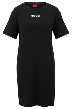 Long T-Shirt pour femme par HUGO BOSS | 50490711 001-BLACK | Boutique Vvög, vêtements mode pour homme et femme
