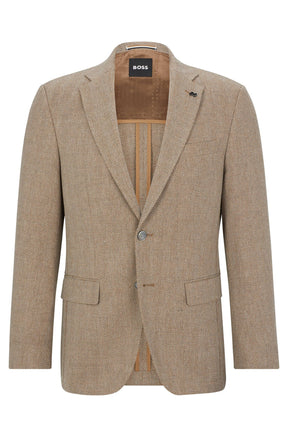 Veston pour homme par HUGO BOSS | 50497274 260-MEDIUM BEIGE | Boutique Vvög, vêtements mode pour homme et femme
