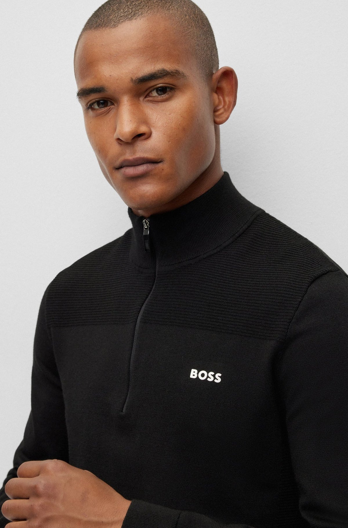 Veste pour homme par HUGO BOSS | 50498560 Noir/001-BLACK | Boutique Vvög, vêtements mode pour homme et femme