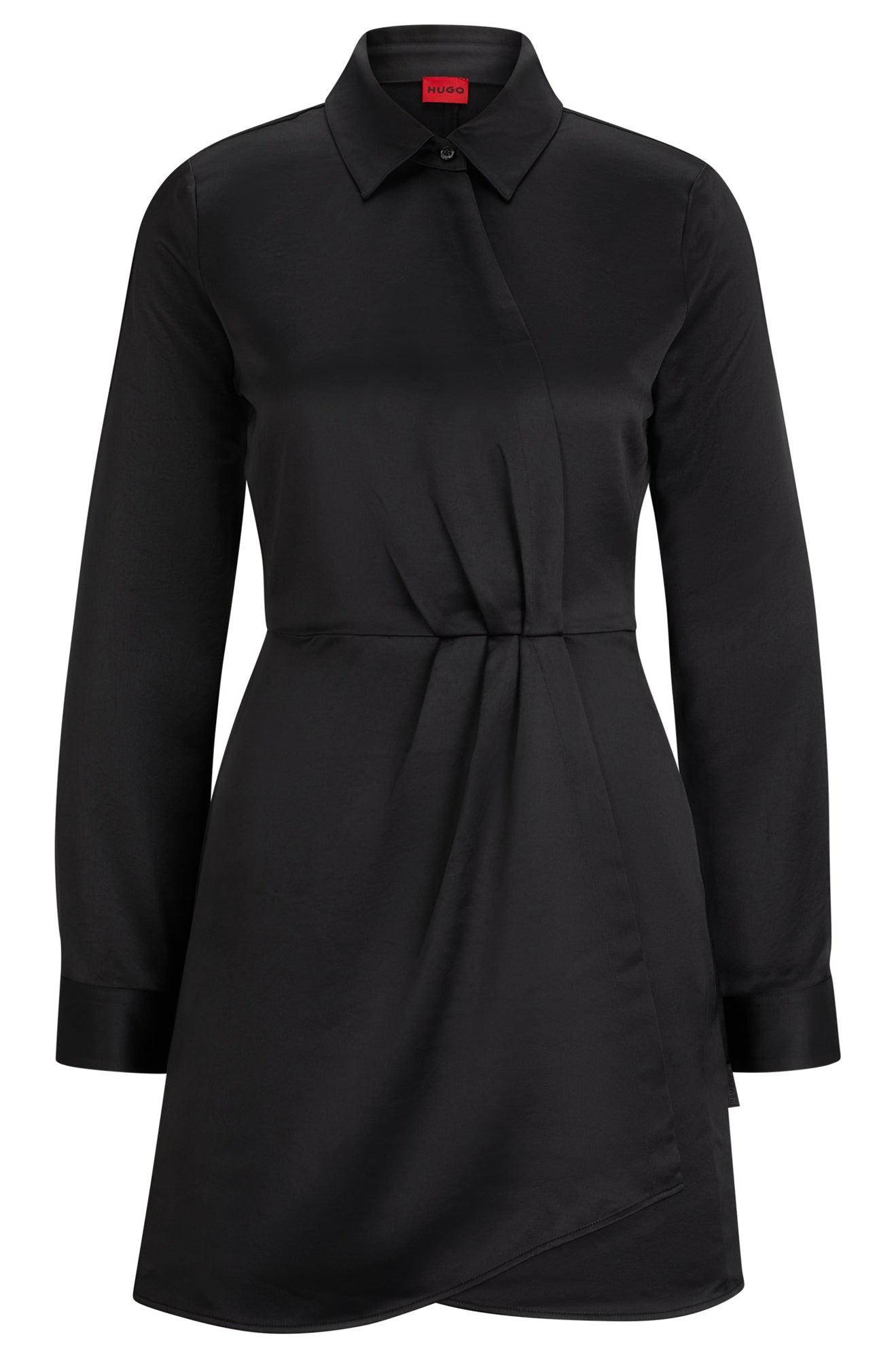 Robe pour femme par HUGO BOSS | 50500077 001-BLACK | Boutique Vvög, vêtements mode pour homme et femme