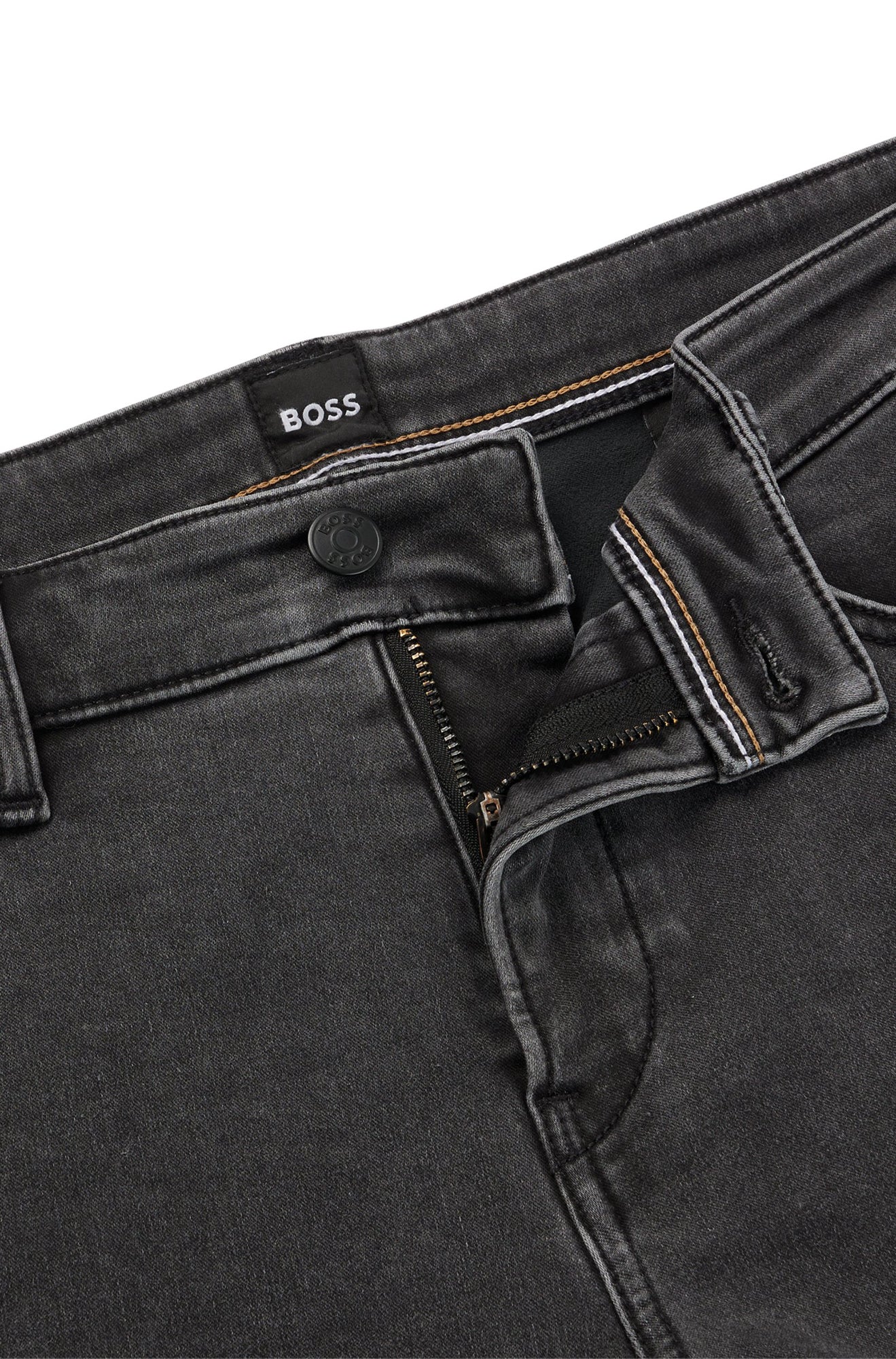 Jeans pour homme par HUGO BOSS | 50501684 Argent/040-SILVER | Boutique Vvög, vêtements mode pour homme et femme