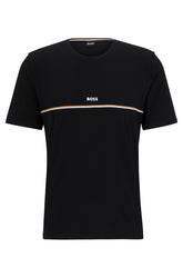 T-Shirt pour homme par HUGO BOSS | 50502864 Noir/001-BLACK | Boutique Vvög, vêtements mode pour homme et femme