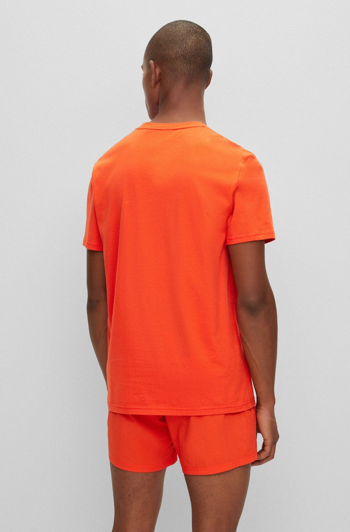 T-Shirt pour homme par HUGO BOSS | 50503276 Orange pâle/821-BRIGHT ORANGE | Boutique Vvög, vêtements mode pour homme et femme