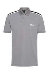 Polo pour homme par HUGO BOSS | 50506150 Gris/036-MED GREY | Boutique Vvög, vêtements mode pour homme et femme