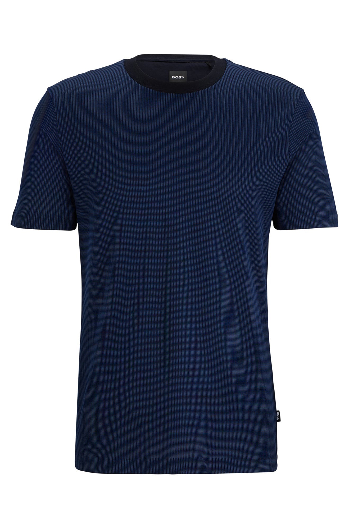 T-Shirt pour homme par HUGO BOSS | 50506175 Bleu foncé/404/DARK BLUE | Boutique Vvög, vêtements mode pour homme et femme