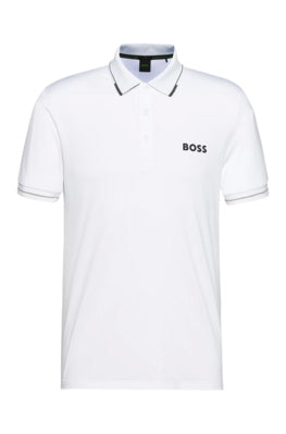 Polo pour homme par HUGO BOSS | 50506203 Blanc/100-WHITE | Boutique Vvög, vêtements mode pour homme et femme