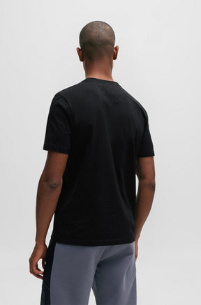 T-Shirt pour homme par HUGO BOSS | 50506340 Noir/001-BLACK | Boutique Vvög, vêtements mode pour homme et femme