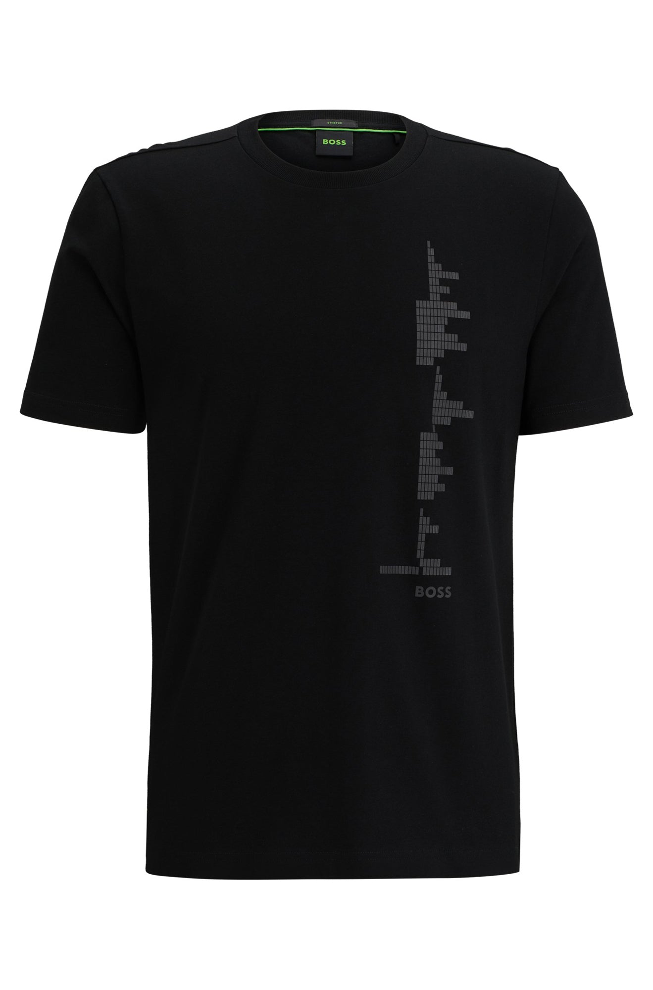 T-Shirt pour homme par HUGO BOSS | 50506340 Noir/001-BLACK | Boutique Vvög, vêtements mode pour homme et femme