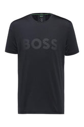 T-Shirt pour homme par HUGO BOSS | 50506366 Noir/001-BLACK | Boutique Vvög, vêtements mode pour homme et femme