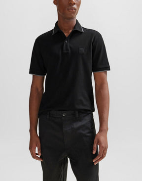 Polo pour homme par HUGO BOSS | 50507699 Noir/001-BLACK | Boutique Vvög, vêtements mode pour homme et femme