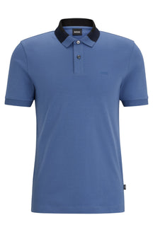 Polo pour homme par HUGO BOSS | 50508840 Bleu/479-OPEN BLUE | Boutique Vvög, vêtements mode pour homme et femme