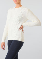 Tricot pour femme par Lisette L | 920132 OFF WHITE | Boutique Vvög, vêtements mode pour homme et femme