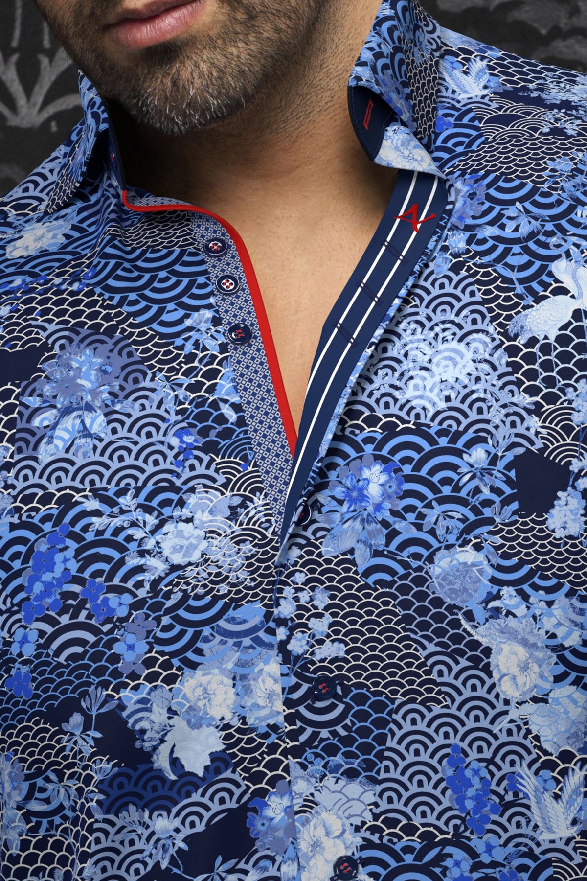 Chemise manches longues en Knit pour homme par Au Noir | AVALON Marine | Boutique Vvög, inventaire complet de la marque Au Noir