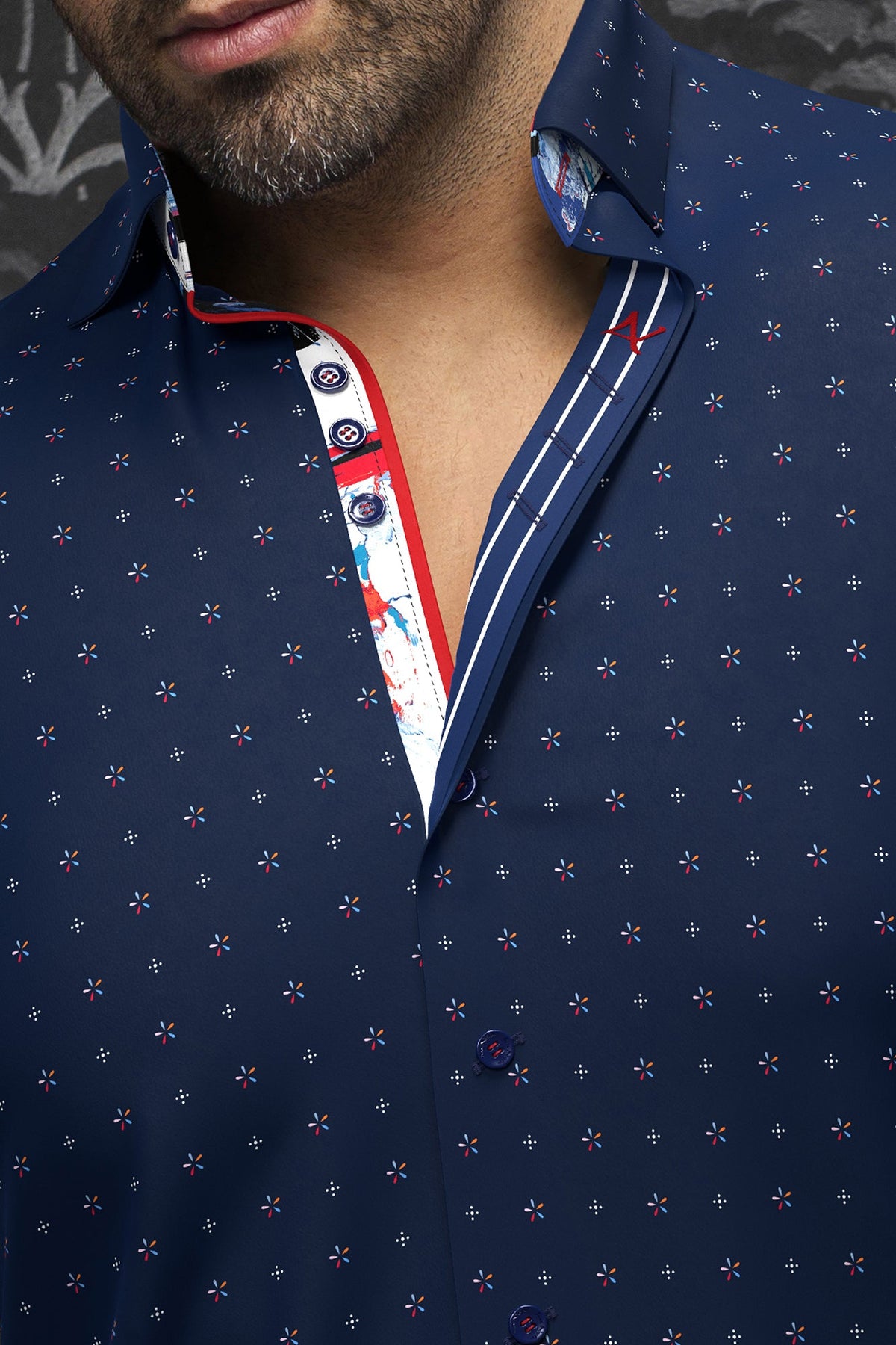 Chemise manches longues en Knit pour homme par Au Noir | CAMPOS Marine | Boutique Vvög, inventaire complet de la marque Au Noir