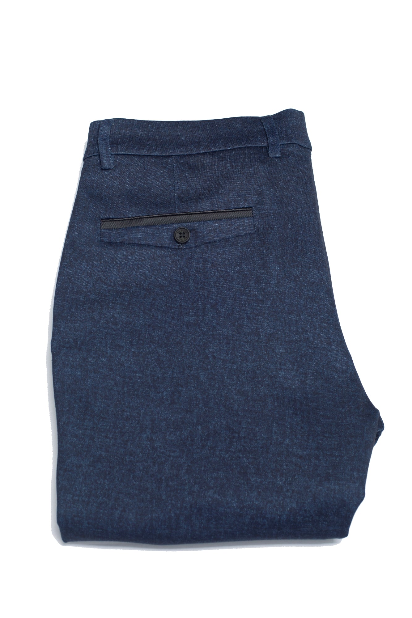 Pantalon pour homme par Au Noir | BERETTA-STEWART navy | Boutique Vvög, vêtements mode pour hommes