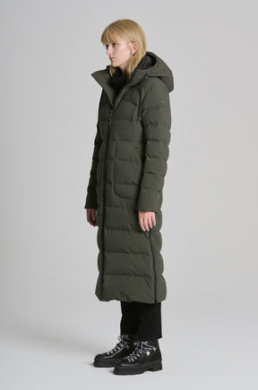 Manteau d'hiver pour femme par Kanuk | Cambridge Vert | Boutique Vvög, vêtements mode pour homme & femmes
