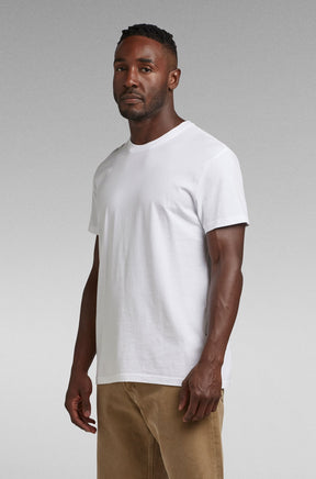 T-Shirt pour homme par G-Star RAW | D23160 336 110-WHITE | Boutique Vvög, vêtements mode pour homme et femme