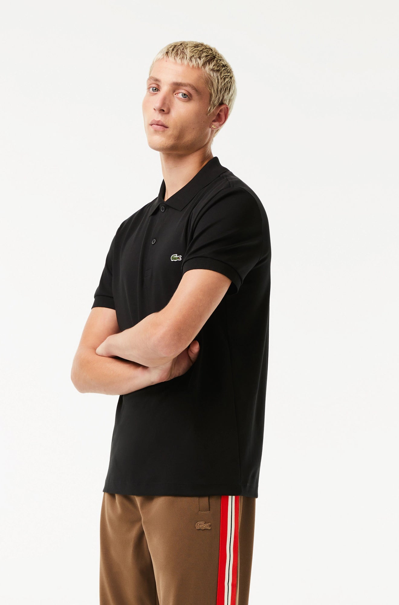 Polo pour homme par Lacoste | DH2050 52 Noir/031-NOIR | Boutique Vvög, vêtements mode pour homme et femme